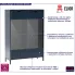 Witryna w dekorze indigo Indra 11X