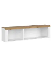 Biała minimalistyczna półka ścienna - Nelora 16X w sklepie aosom.live