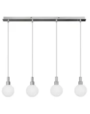 Minimalistyczna lampa wisząca na listwie chrom - V114-Marvis w sklepie aosom.live