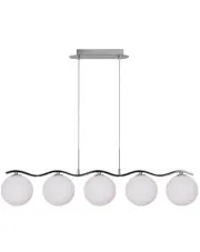 Metalowa lampa wisząca z możliwością zmiany wysokości - V119-Brillant w sklepie aosom.live