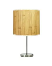 Lampka nocna z drewnianym kloszem - K203-Boden w sklepie aosom.live