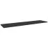 Długi czarny blat do szafek łazienkowych 180 cm - Muna 8X