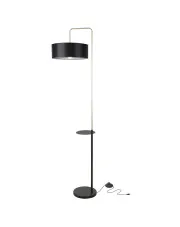 Czarno złota lampa podłogowa - K276-Rubiox w sklepie aosom.live