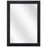 Aluminiowe czarne lustro Wacio