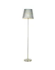 Szara lampa podłogowa - K304-Ruffin w sklepie aosom.live
