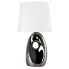 Chromowana lampa stołowa - K306-Sylvo
