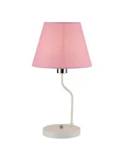 Różowa lampa stołowa - K309-Dogi w sklepie aosom.live
