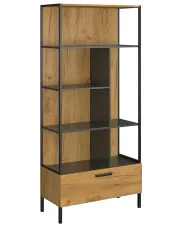 Loftowy wysoki regał otwarty - Vinos 8X w sklepie aosom.live