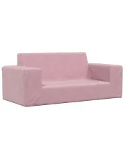 Różowa 2-osobowa sofa dziecięca - Felina 3X w sklepie aosom.live