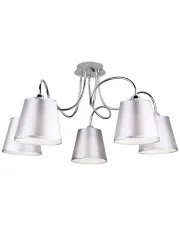 Duża srebrna lampa sufitowa - K315-Efex w sklepie aosom.live
