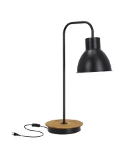 Czarna lampa gabinetowa - K320-Tuluso w sklepie aosom.live