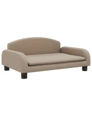 2-osobowa sofa dziecięca cappuccino - Velira 4X w sklepie aosom.live