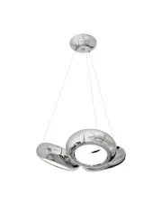 Potrójna chromowana lampa wisząca - K350-Cheryl w sklepie aosom.live