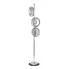 Srebrna lampa podłogowa - K352-Amuno