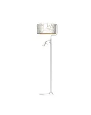 Biała lampa podłogowa glamour - K346-Azara w sklepie aosom.live