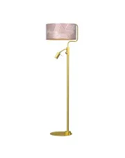 Różowo-złota lampa podłogowa - K346-Azara w sklepie aosom.live