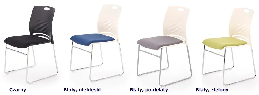 Stylowe fotele konferencyjne Giri - minimalistyczne