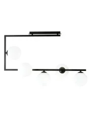 Modernistyczna lampa sufitowa z mlecznymi kloszami  - D108-Solini w sklepie aosom.live