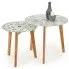 Zdjęcie produktu Zestaw dwóch okrągłych stolików Amis.