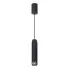 Loftowa czarna lampa wisząca - K359-Hermes