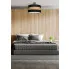 wizualizacjaCzarno-drewniana lampa sufitowa - K365-Fores