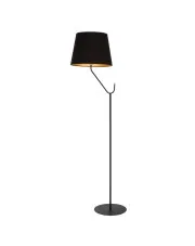 Czarna nowoczesna lampa podłogowa - K368-Tino w sklepie aosom.live