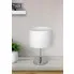 wizualizacja Chromowana lampka nocna - K372-Sazu