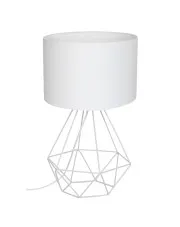 Biała industrialna lampka nocna - K382-Effi w sklepie aosom.live