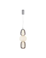 Nowoczesna lampa wisząca srebrna - K387-Arisa w sklepie aosom.live