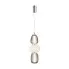 Nowoczesna lampa wisząca srebrna - K387-Arisa