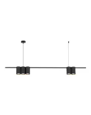 Loftowa czarna lampa wisząca - K404-Abea w sklepie aosom.live