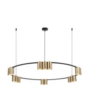 Lampa wisząca ze złotymi kloszami - K407-Abea w sklepie aosom.live