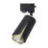 Czarna loftowa lampa sufitowa regulowana - K415-Alin
