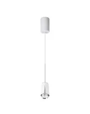 Industrialna biała lampa wisząca - K418-Alin w sklepie aosom.live