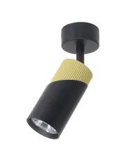 Loftowa czarna lampa sufitowa - K420-Conway w sklepie aosom.live