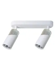 Podwójna biała lampa sufitowa - K421-Conway w sklepie aosom.live