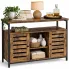 Rustykalna komoda w stylu loft Legans