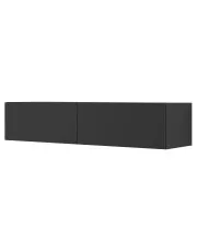 Czarna ścienna szafka rtv 140 cm - Falmi w sklepie aosom.live