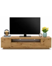 Szafka pod TV stojąca lub ścienna dąb artisan - Talmis 4X w sklepie aosom.live