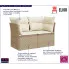 Atlandi 5X dwuosobowa sofa 