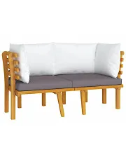 Sofa ogrodowa z drewna akacjowego - Pai w sklepie aosom.live