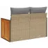 Sofa z naturalnego rattanu Erinti 3X 