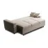 Welurowa rozkładana sofa Artaxa