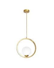 Złota lampa wisząca glamour - K443-Luki w sklepie aosom.live