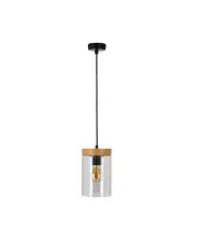 Nowoczesna lampa wisząca ze szklanym kloszem - K447-Glomer w sklepie aosom.live