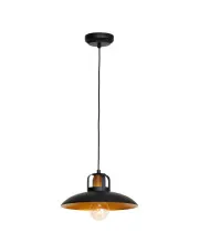 Czarna lampa wisząca z metalu - K483-Ramona w sklepie aosom.live