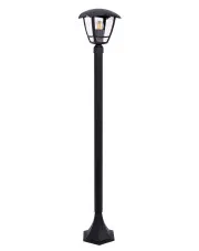 Czarna lampa zewnętrzna ogrodowa słupek - A455-Kyrene w sklepie aosom.live