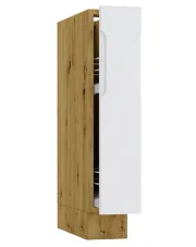 Szafka cargo 15 cm dąb artisan + szary- Orfa 3X w sklepie aosom.live