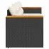 Saragossa 3X sofa z elementami drewna akacjowego