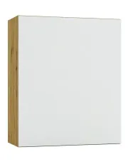 Szafka kuchenna górna 60 cm dąb artisan + popiel - Orfa 21X w sklepie aosom.live
